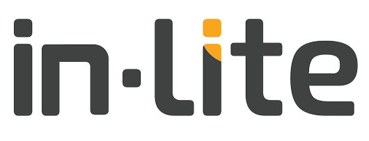 Logo In-Lite - Partner resmi Jawara Integra untuk produk elektrikal dan pencahayaan berkualitas