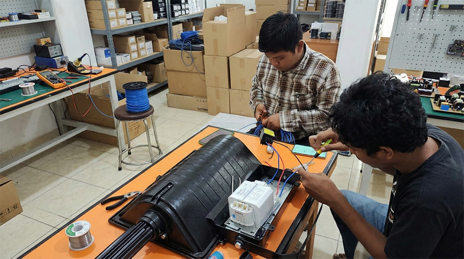 Proyek Pengerjaan Service Lampu - Portfolio elektrikal dan pencahayaan profesional Jawara Integra